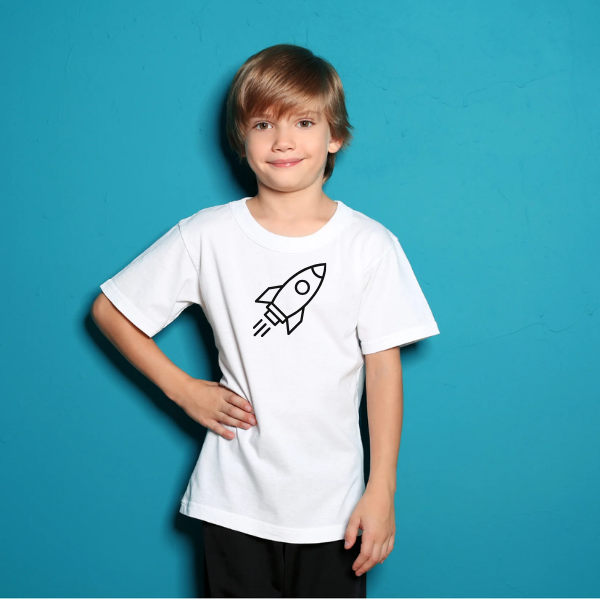 short sleeve white t shirt