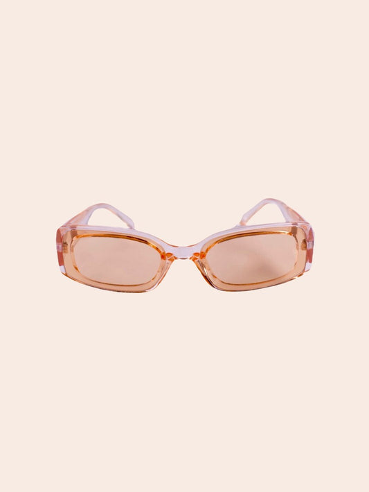 Pink & Beige Sassy Sunglasses