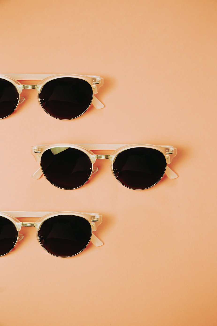 Yellow Frame Round Sunglasses